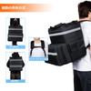 Yushang Delivery Commercial Insulated Pizza Cooler Large 3 Compartments Bags, Use, Bags, Bags, Capacity, Heavy-Duty, Foldable,
