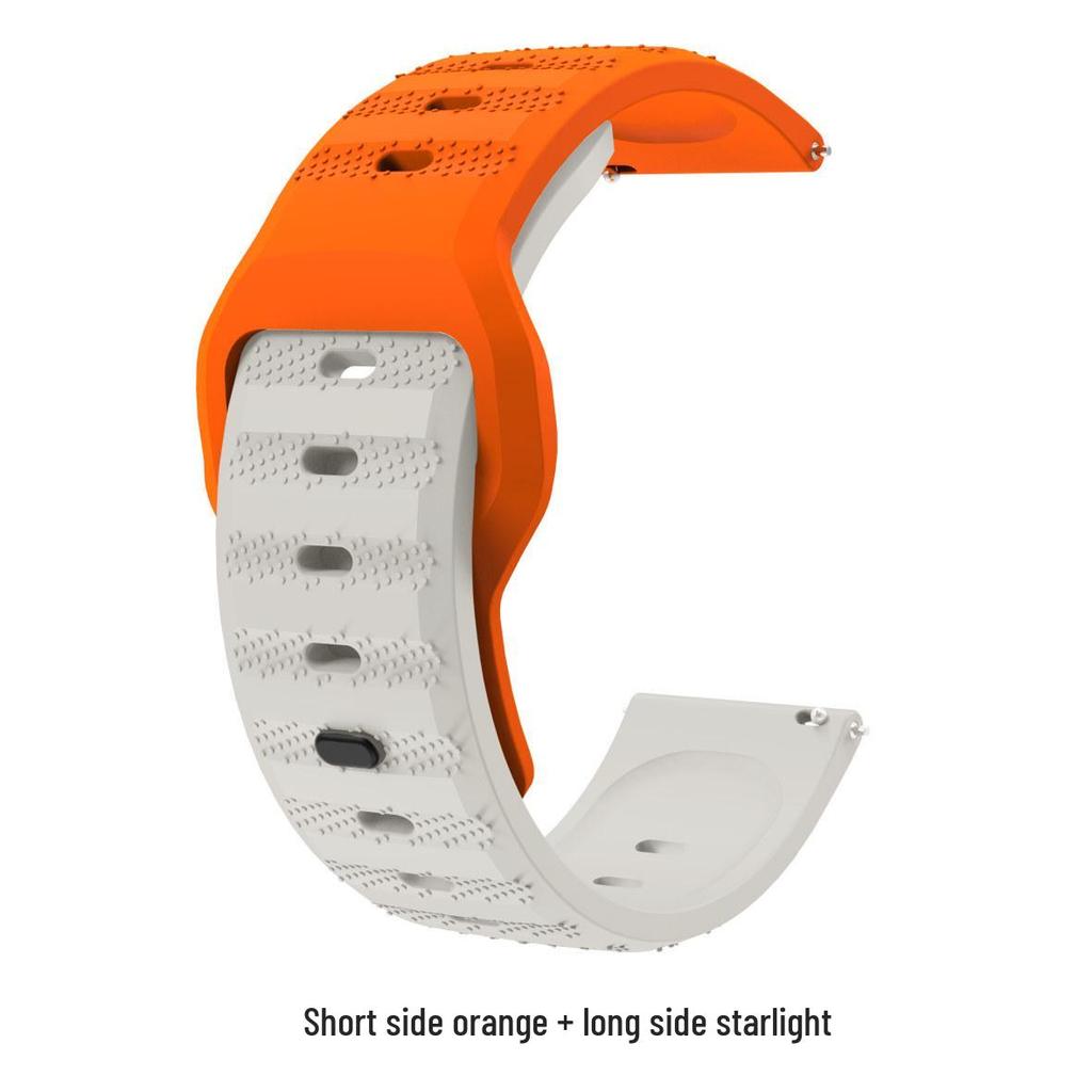 Compatible Silicone Dot Pattern Watch Strap for Samsung, Huawei, Huami, Garmin, and Mi Band