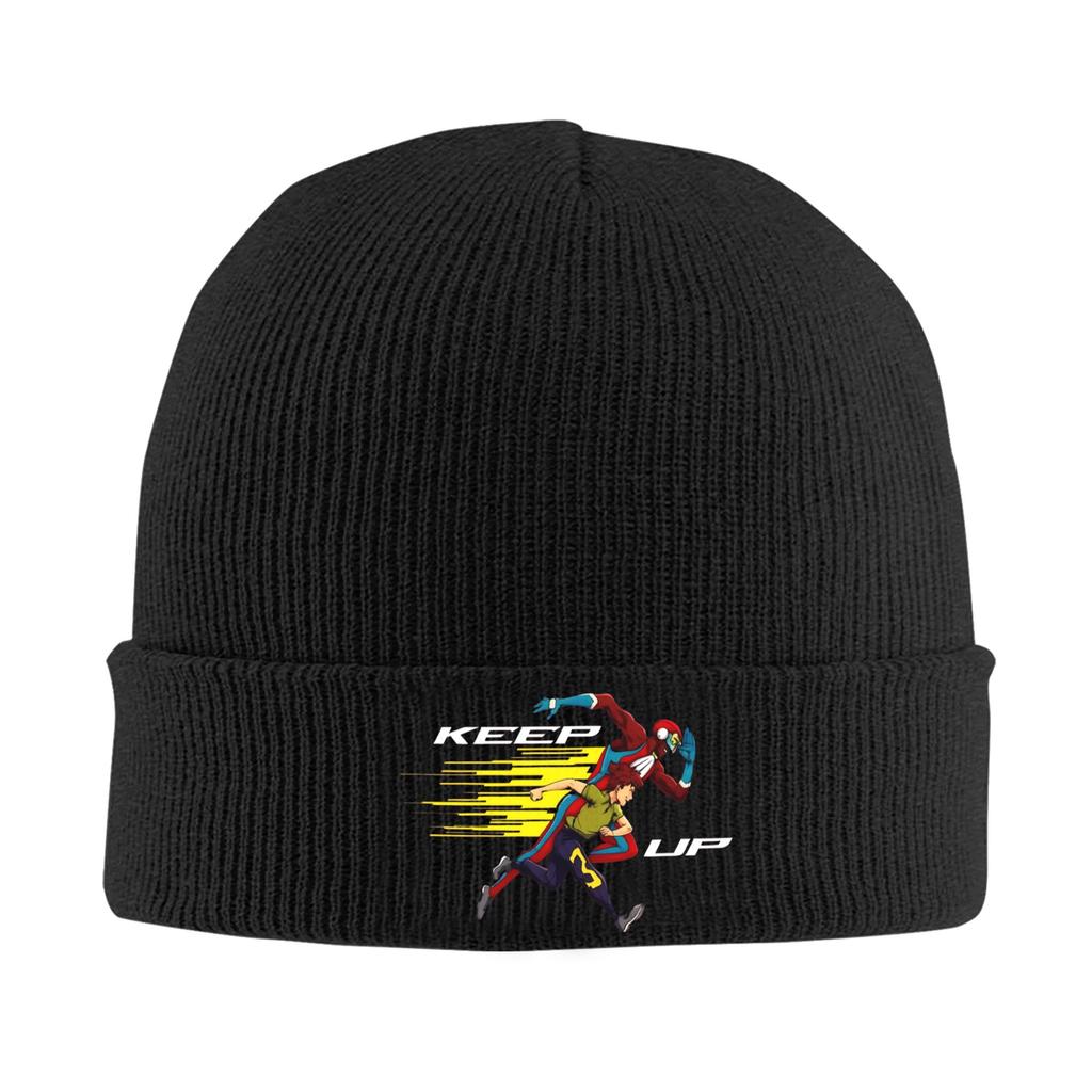 Female Male Dispatch Game Beanie Hats Pink Flag Fashion Knit Hat Spring Gym Caps Design Warm Bonnet Hats
