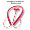 Bluetooth-compatible Earphone Neckband Noise Reduction Universal Wireless Stereo Game Earbud for Sports