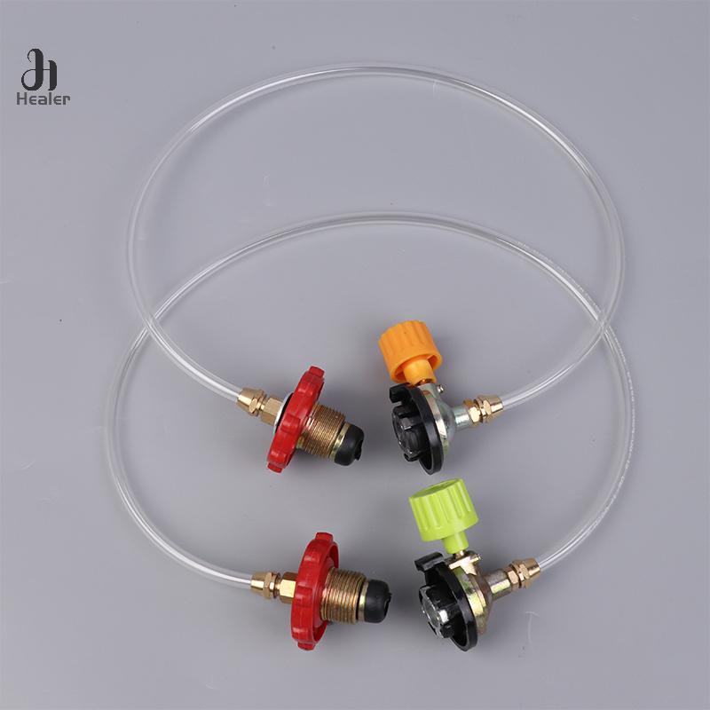 1PC Camping Gas Stove Gas Refill Adapter Outdoor Cassette Gas Tank Filling Valve Gas Tank Furnace Inflation Valve Accessories