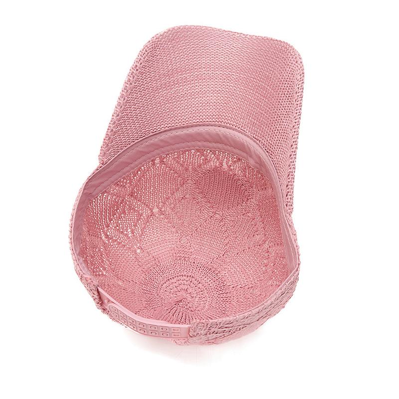 Hollow Baseball Cap Women's Breathable Cap Outdoor Sunscreen Sun Hat