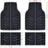 Car Floor Mats Accessories Interior Universal Fit Carpet Floor Mattire Tread Protector For Most Car Models