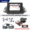 9 inch For Ford Kuga 2 Escape 2013-2017 Car Radio Stereo Frame 2 Din Head Unit Fascia Android MP5 Player Dash Board Casing
