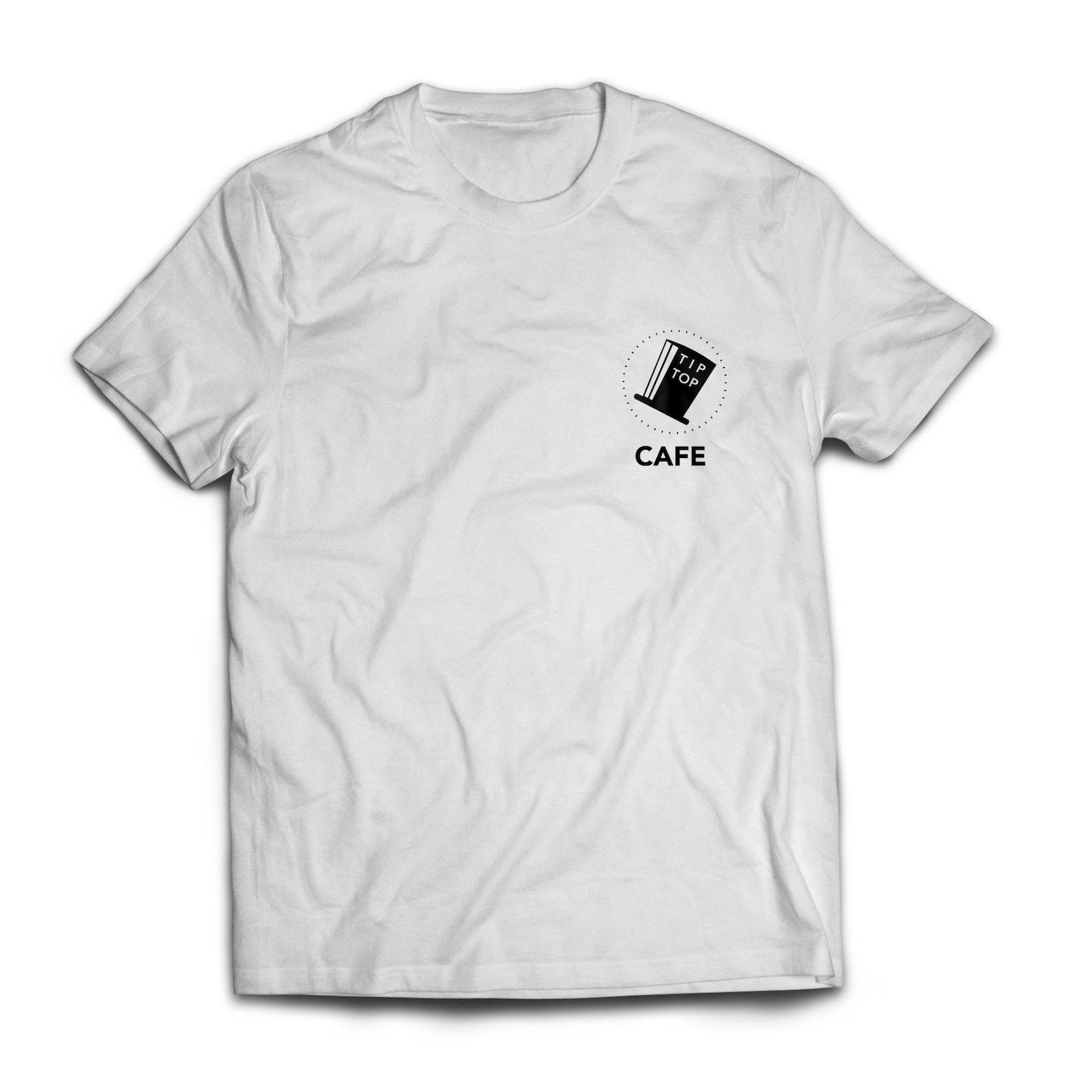 Groundhog Day T-shirt, Tip Top Cafe, Bill Murray/Phil Connors inspired shirt. Fictional Coffee Shop, Movie shirt S