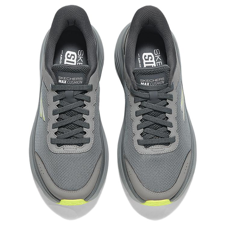 Skechers Slip-Ons Comfortable Versatile Breathable Lightweight Low-Top Casual City Commuting Running Shoes Men Sneakers Gray 220610-GYLM