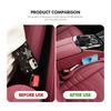tclvr3 Car Seat Gap Filler Seat Side Crevice Filler Strip Badge Auto Accessories For BMW 1 2 3 5 7 Series X1 X2 X3 X4 X5 X6 G20 G30 G11