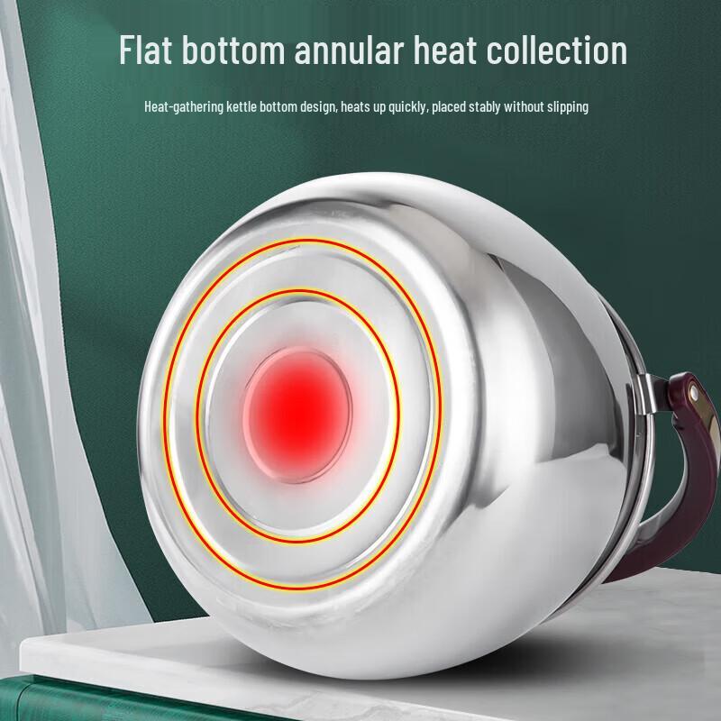 MAXCOOK 5.6L 304 Stainless Steel Stovetop Kettle