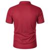 New Men's Fashion Slim Fit Short-Sleeve Solid Color Summer T-Shirt