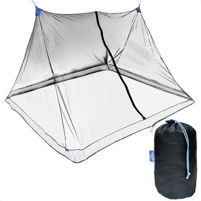 Kayamo Mosquito Net - A Must-have Travel Mosquito Net for Backpackers. Portable, Lightweight, 2-point Hanging System with Side Zipper.