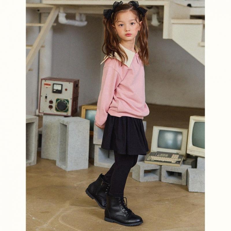 Olivean Skirt Leggings  Black 