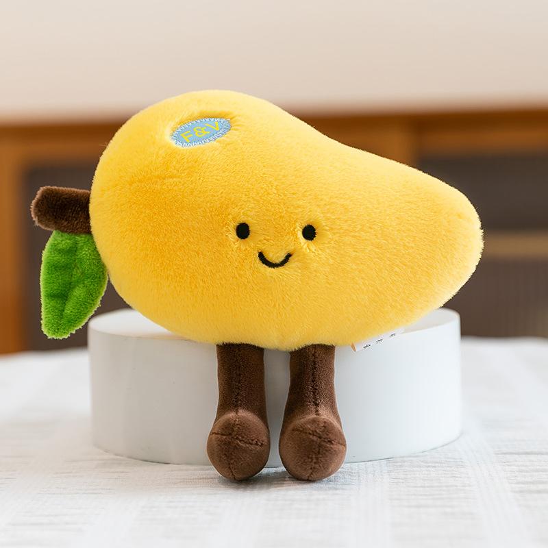 Ecological fruit pineapple durian watermelon plush toy wedding event throwing gifts strawberry table
