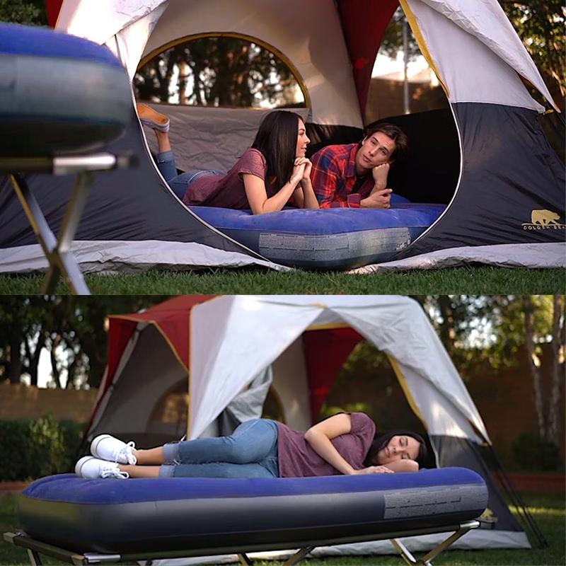 Portable Inflatable Camping Air Bed Kit