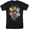 Jim Henson - Fraggle Rock Fraggle Flock Unisex Adult T-Shirt Black
