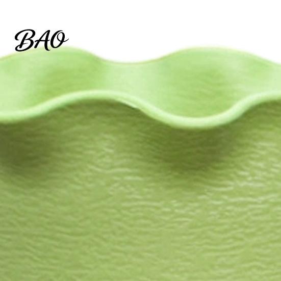Warm Textured Resin Pots Large Flower with Drainage Holes And Tray Saucers, Ruffled Edge Planter Sturdy Planters for Hydrangeas Indoor Outdoor Plants,