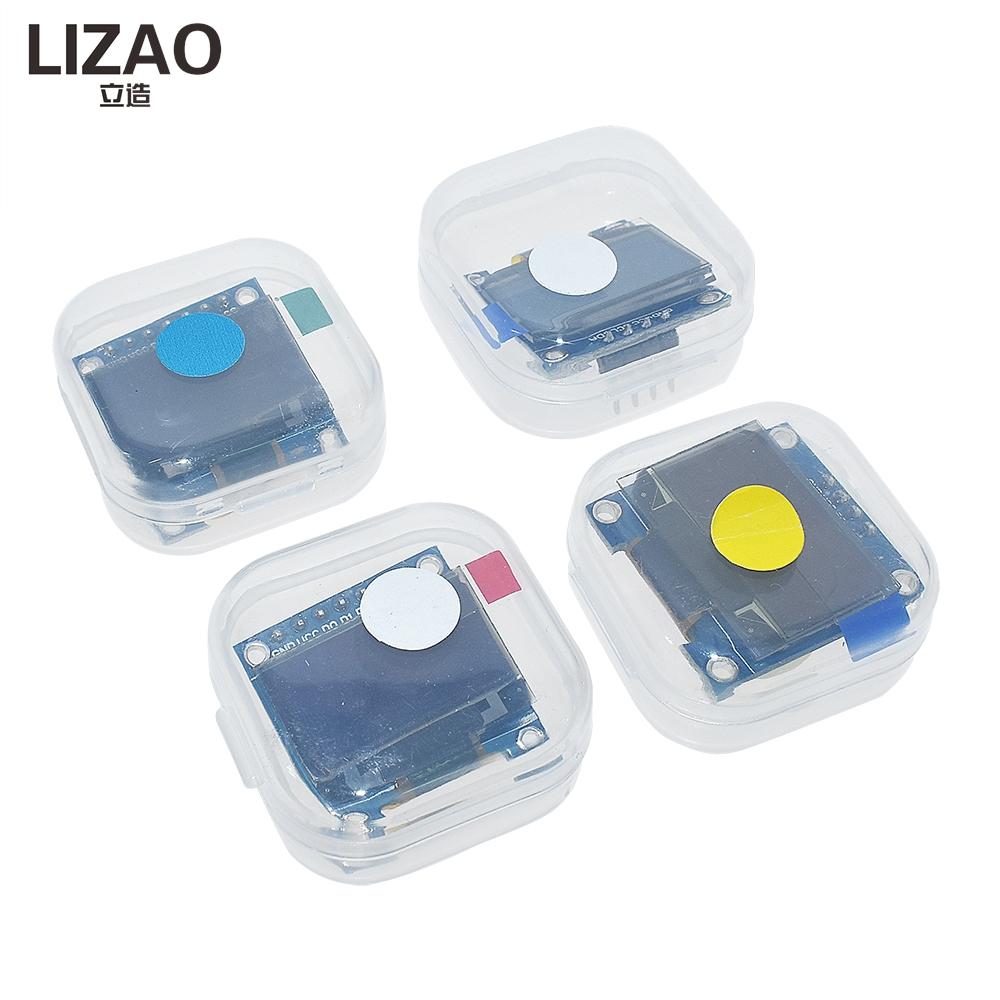 LIZAO 118×61 OLED Display Module 1.91/1.91/1.96 Inch I1C/IIC Serial Interface 1/7Pin White/Yellow/Blue/RGB for Arduino