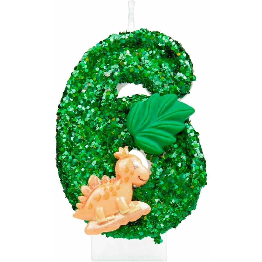 0-9 Number Birthday Candle Happy Birthday Cake Candle Birthday Baking Anniversary Dinosaur Themed Party Supplies