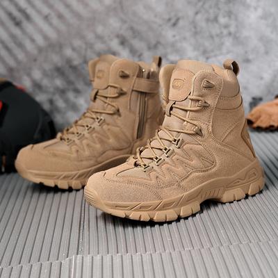Bottes de randonnée en plein air pour hommes de grande taille, bottes militaires