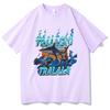 Fashion Tralalero Tralala Funny Shark with Shoes Meme T Shirts Men Casual Humor Tshirt Man Gothic Vintage Short Sleeve Tshirt