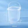 YiCang Food-Grade Transparent Square Plastic Buckets
