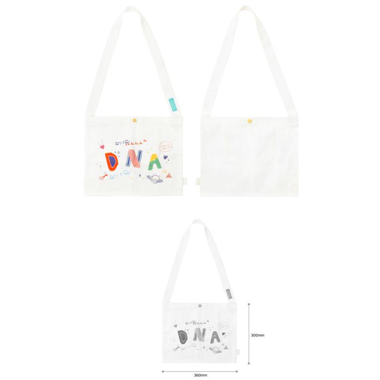 bts dna cross pouch