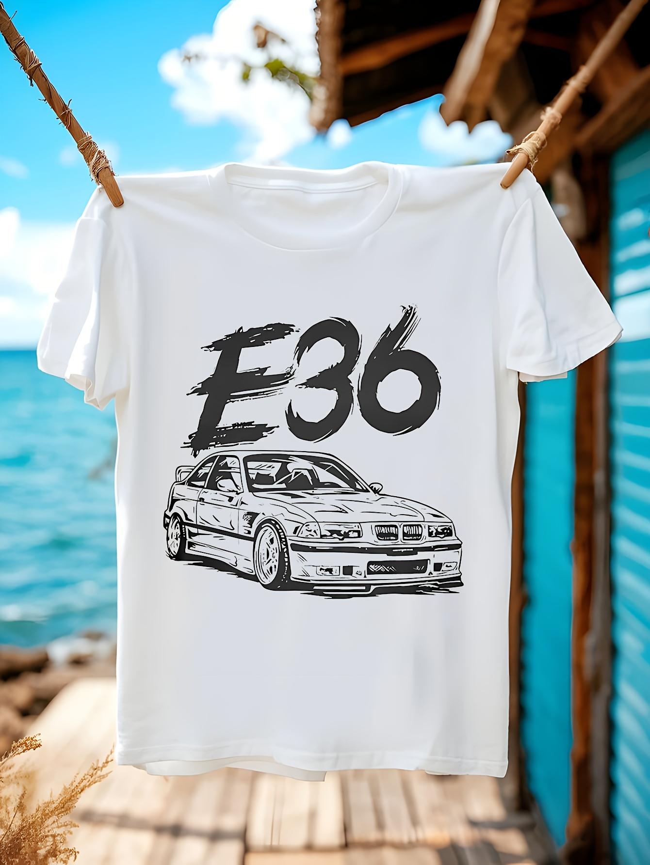 E36 M3 Turbo Graphic Tshirt Graphic Print Tshirt XXL
