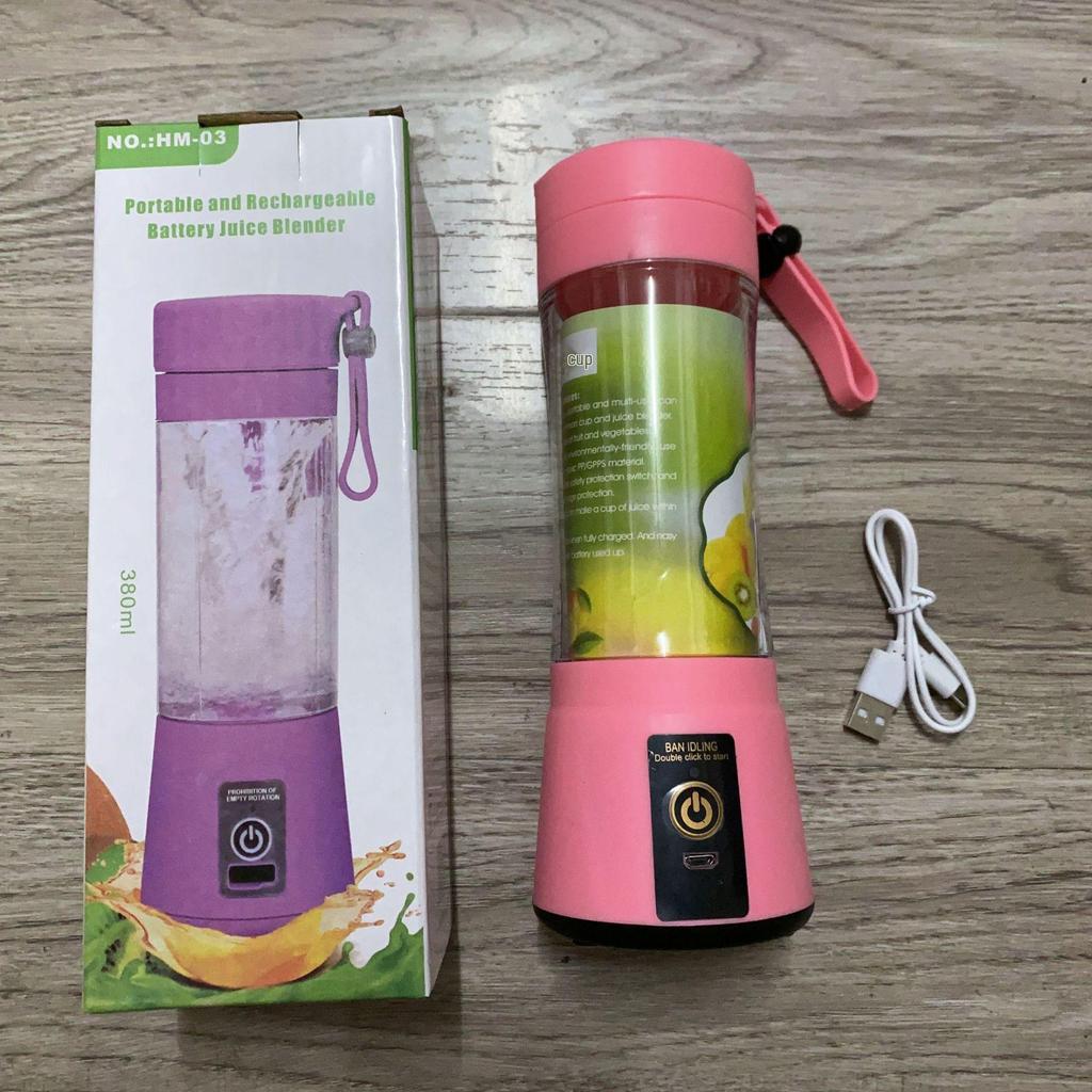 Compact Rechargeable Multi-Blade Juicer Cup