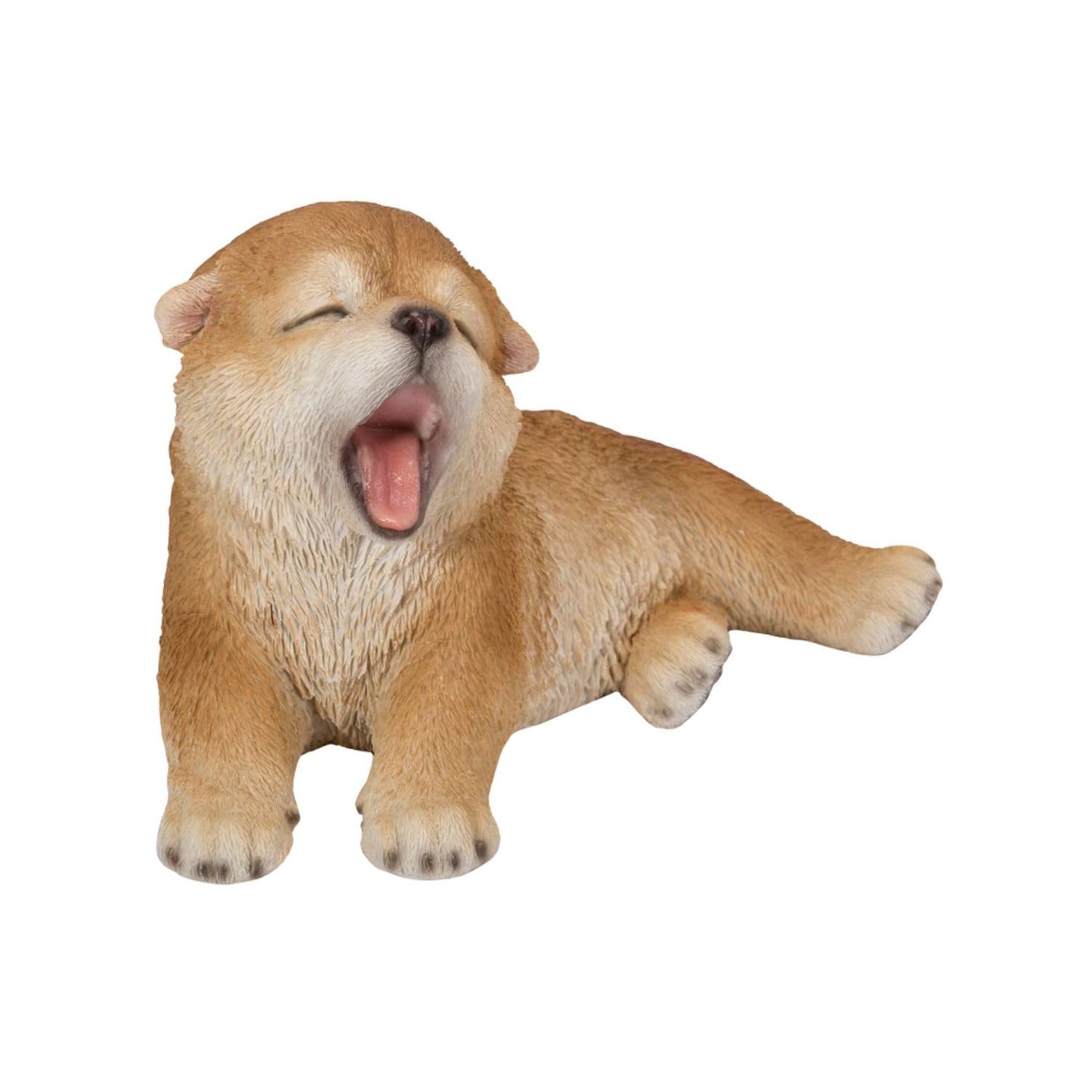 

Ubia Yawning Akita Dog x x cm Doll Figurine Ornament Animal Garden Decoration Dog H19335 20.5 12.5 12.2