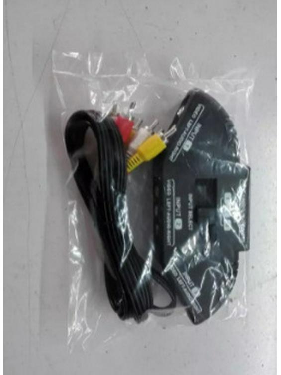 AV Switcher: 3-in-1 Out, 2-in-1 Out AV Distributor & Converter