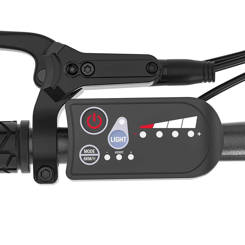 Touroll U2 29'' Frână Hidraulică Negru Stecher EU 48V 250W 15Ah Bicicletă Electrică