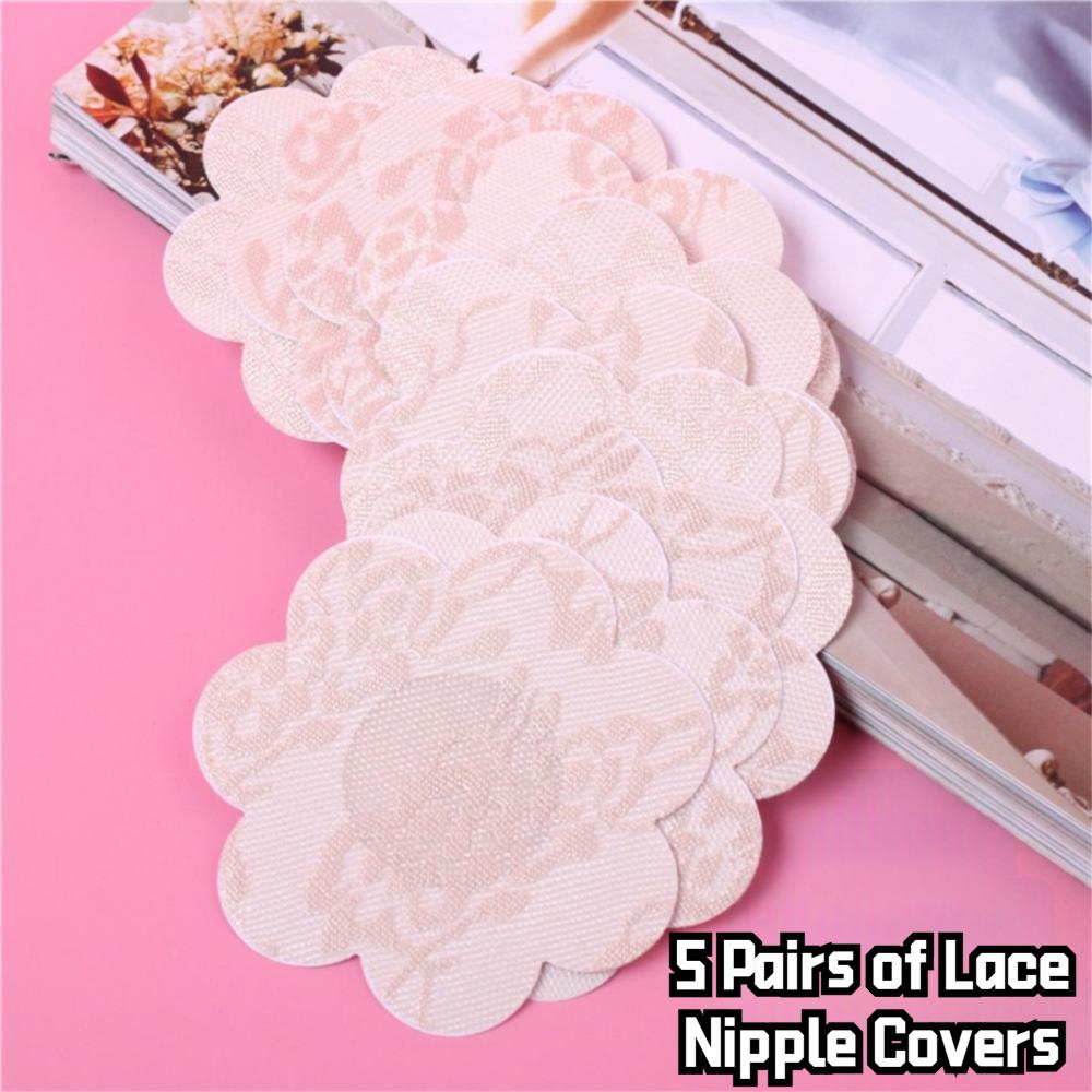 Flower Adhesive Nipple Covers Self Adhesive Chest Paste New Nipple Stickers for T-Shirts