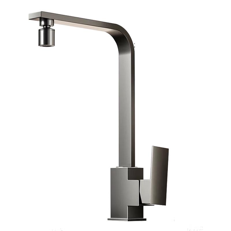 Rosecret L-Shaped Stainless Steel Hot & Cold Kitchen Faucet