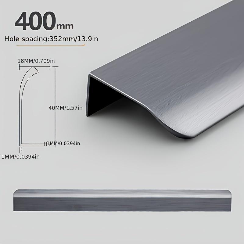 Mânere Ascunse pentru Mobilă Auriu Negru Alb Mânere pentru Dulap de Bucătărie Fără Găuri Mânere pentru Dulapuri și Sertare Mâner Arc pentru Dulap Mâner pentru Mobilă de Ușă