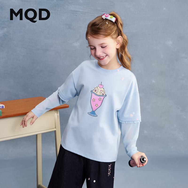 

MQD Girls Cartoon Long-Sleeve T-Shirt 120cm