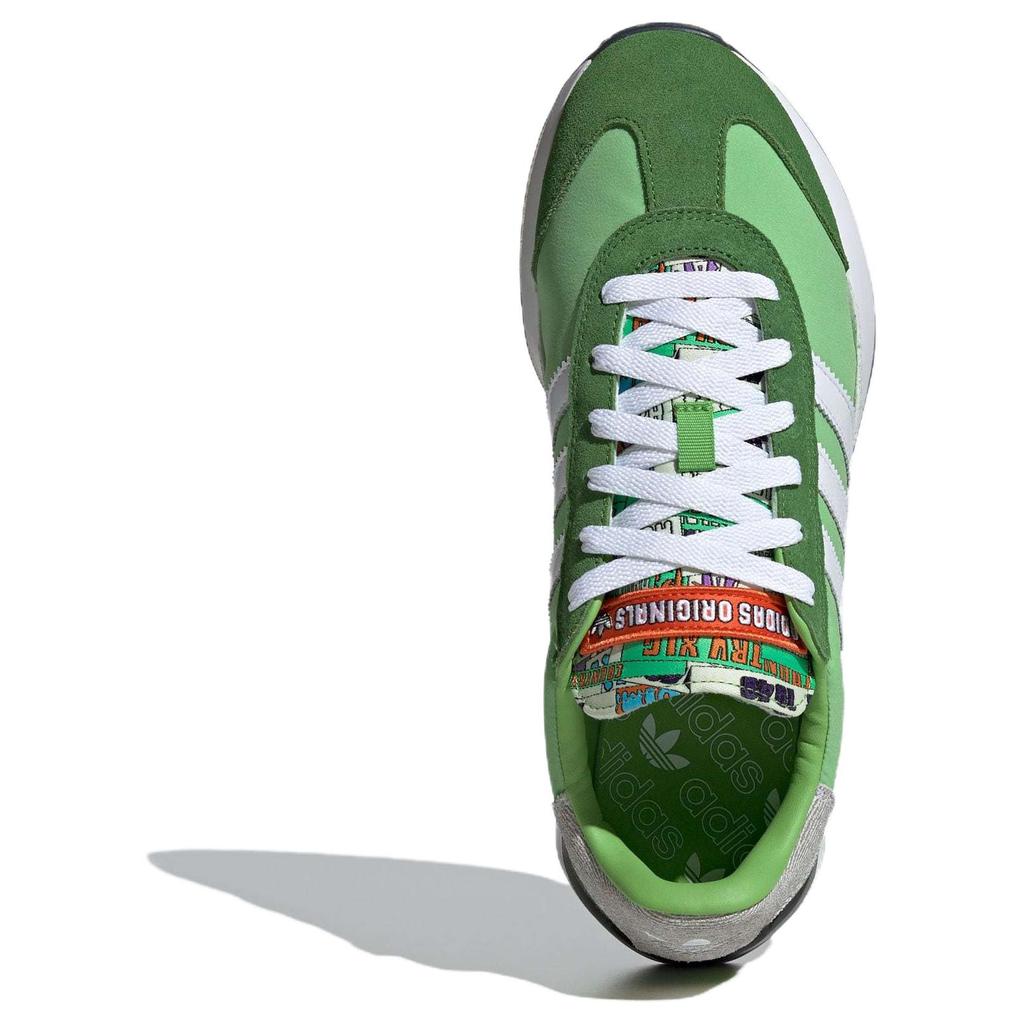Adidas Originals Country Xlg Leather Comfortable Versatile Non-Slip Durable Low-Top Lifestyle Casual Shoes Unisex Casual Shoes Green IF4234