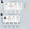 Silicone Ice Cream Popsicle Mold Combination With Ice Cream Stick DIY Chocolate Dessert Maker Ice Cube Tray Mold Homemade Tools