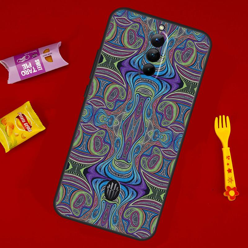 Bohemian Style Case For ZTE Nubia Red Magic 10 Air 6 6S 7S For Red Magic 11 10 9 8 8S 9S 10S Pro Plus Cover