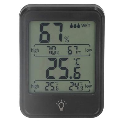 Digital Thermometer Hygrometer Professional Electronic Humidity Temperature Meter with LCD Display