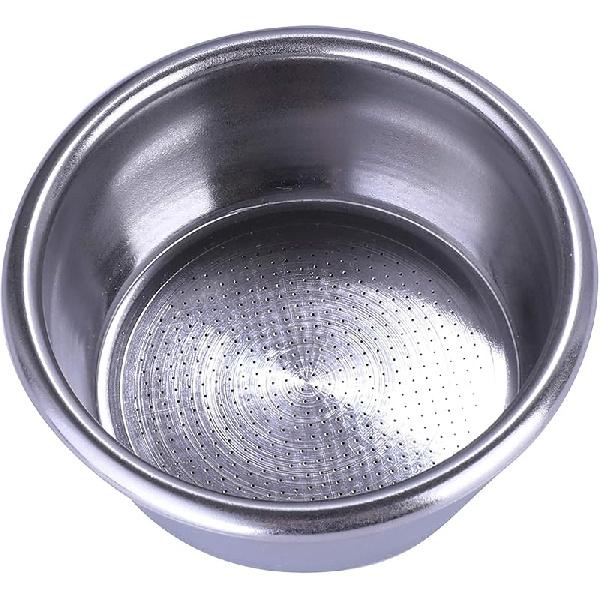 51mm Filter Basket Stainless Steel Portafilter Basket Espresso Handle Basket Compatible with Breville/Delonghi Espresso Maker,Double Cup Coffee