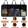 Car Backseat Trunk Organizer, Auto Hanging Back Seat Storage, Car Cargo Trunk Storage Organizer Bag for Truck, SUV, Van with Adjustable Straps