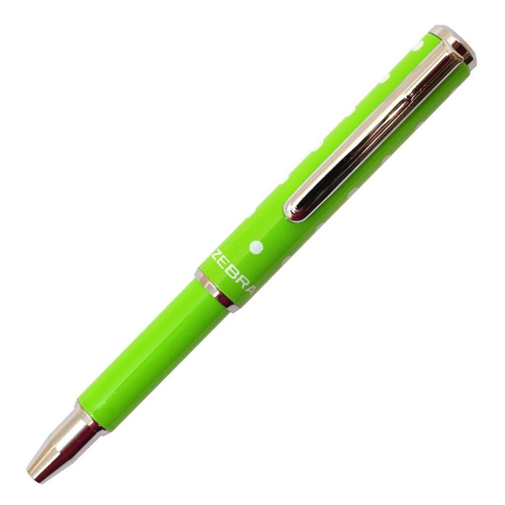 ZEBRA Limited Edition Ballpoint Pen Slide-Style Oil-Based SL-F1mini (0.7mm) [Neon Green] BA56-PC