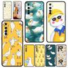 For Realme GT Neo 2 3 3T 5 Case For Realme 12 11 5G 10 9 8 5G 7 6 GT5 GT3 GT2 Pro Plus C21 C11 C25 Cover Cartoon Duck Goose Game