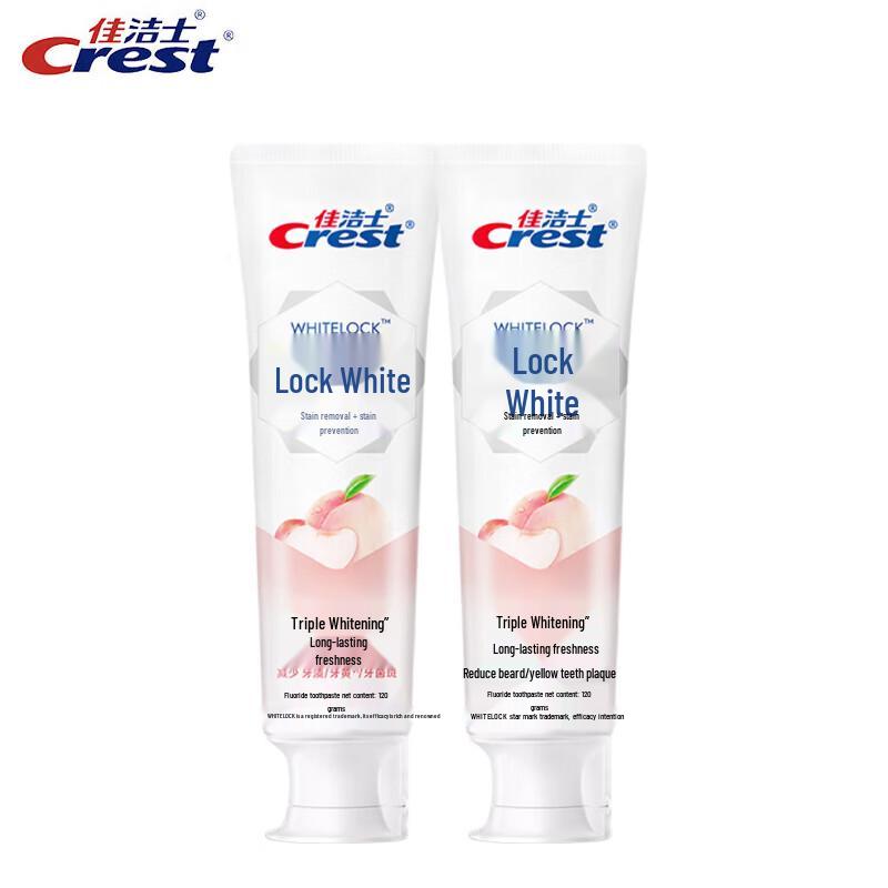 

Crest Scented Dual-Color Whitening Toothpaste