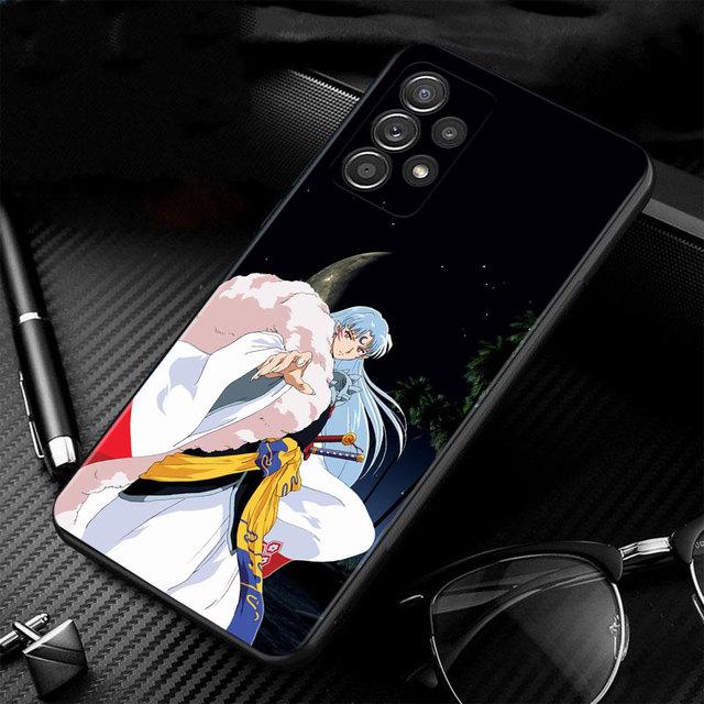 Telefon mobil mat Anime drăguț Inuyasha Coque pentru Samsung A32 4g A71 A41 A52 A72 A51 A21s A12 A02s A31 A03s A22 A23 A33 A52s 5g