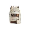 Fila Einfacher Mode-Stoffrucksack Damenrucksack Schwarz Löwenzahn-Lila Orientalisch-Weiß F13W419161F