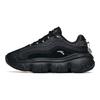 Anta Thick Sole Versatile Shock Absorbing Non-Slip Wear-Resistant Low-Top Dad Shoes Women Sneaker Black 122148895R-4