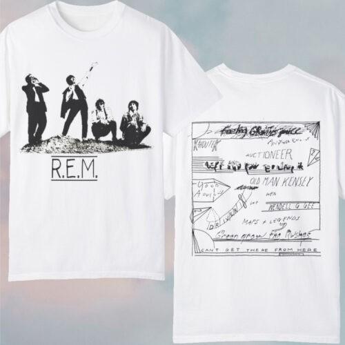 Ретро 1985 R.E.M. Футболка Fables Of The Reconstruction, 2-сторонняя, S-5XL, унисекс S