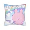 Asamimichaan Asleep Cartoon Square Pillow Cases Kawaii Asamimi Cushion Cover Decor Throw Pillow Case Cover for Sofa cm