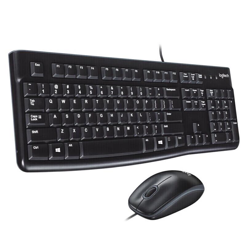 Logitech MK120 Wired Keyboard and Mouse Combo