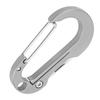 Small Keychain Carabiner Clip Knife Titanium Alloy EDC Multitool Keychain Bottle Opener